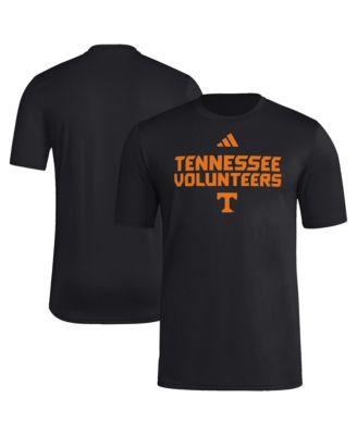 adidas Men's Black Tennessee Volunteers Wordmark Poly T-Shirt