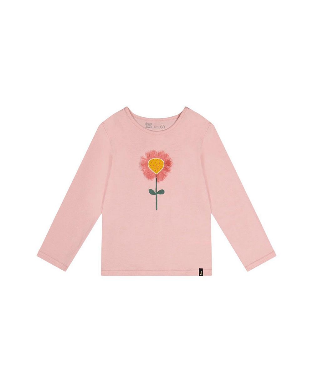 Футболка Deux par Deux Toddler Girl Organic Cotton Long Sleeve