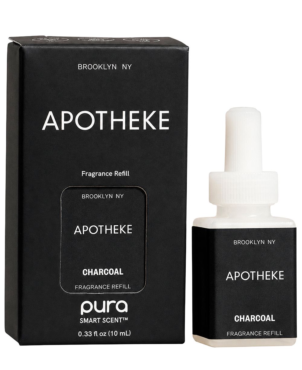 APOTHEKE Pura refill для умного диффузора с ароматом угля, 0.33 унции