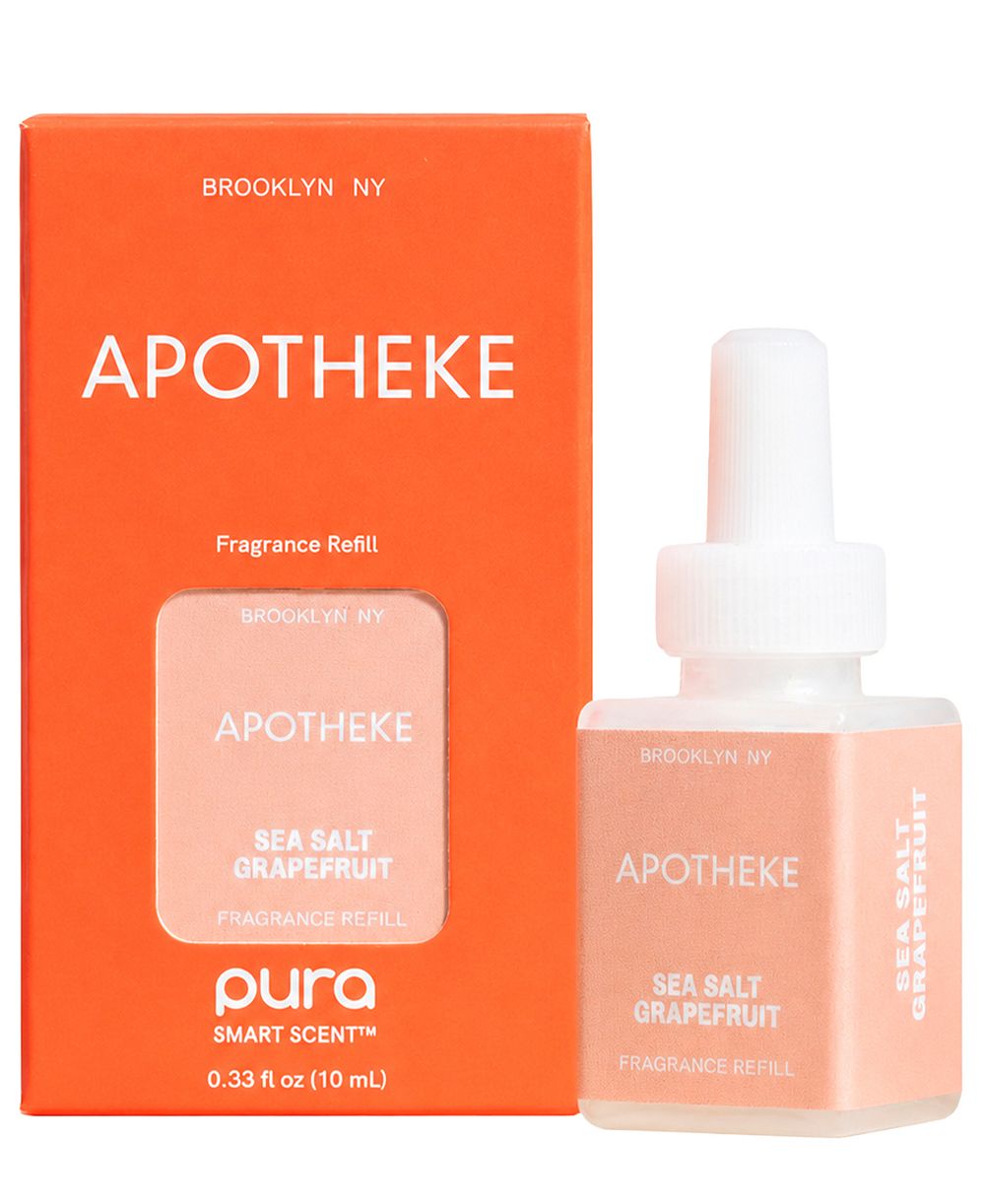 APOTHEKE refill для умного диффузора Pura Sea Salt Grapefruit, 0,33 унции
