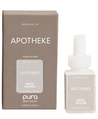 APOTHEKE Pura White Vetiver Smart Fragrance Diffuser Refill, 0.33 oz.