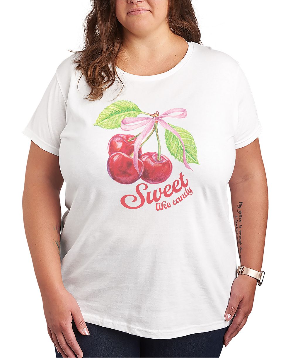 Футболка Hybrid Apparel Plus Size Sweet Like Candy с коротким рукавом