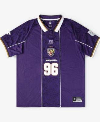 Мужская джерси Fanatics Purple Baltimore Ravens Football x Football Collared Fan