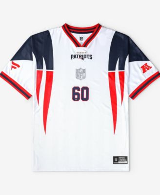 Fanatics Men's White New England Patriots Football x Football V-Neck Fan Jersey