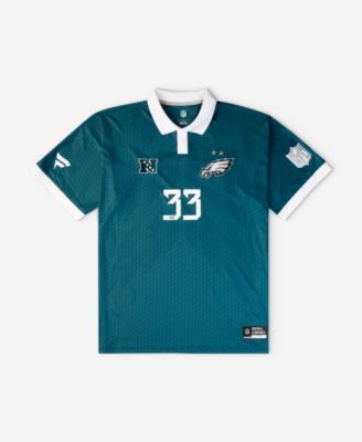 Fanatics Men's Midnight Green Philadelphia Eagles Football x Football Collared Fan Jersey