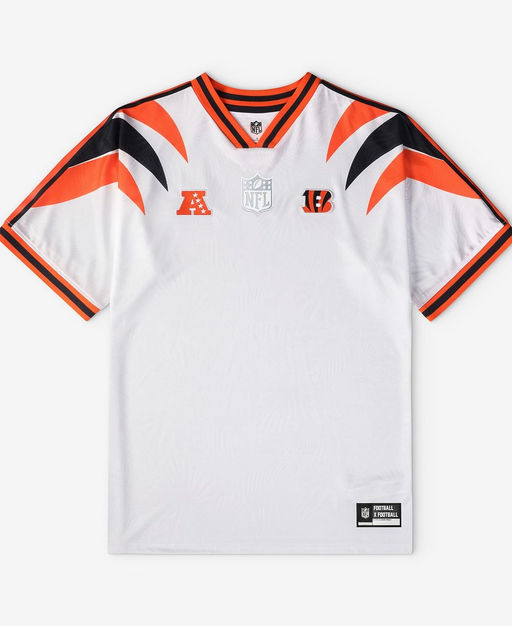 Fanatics мужская V-образная джерси Cincinnati Bengals белая