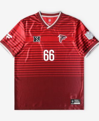 Fanatics Men's Red Atlanta Falcons Football x Football V-Neck Fan Jersey