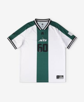 Fanatics Big Boys and Girls White New York Jets Football x Football V-Neck Fan Jersey