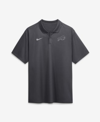 Мужская рубашка-поло Nike Buffalo Bills Fractal Logo Victory Dri-FIT Anthracite