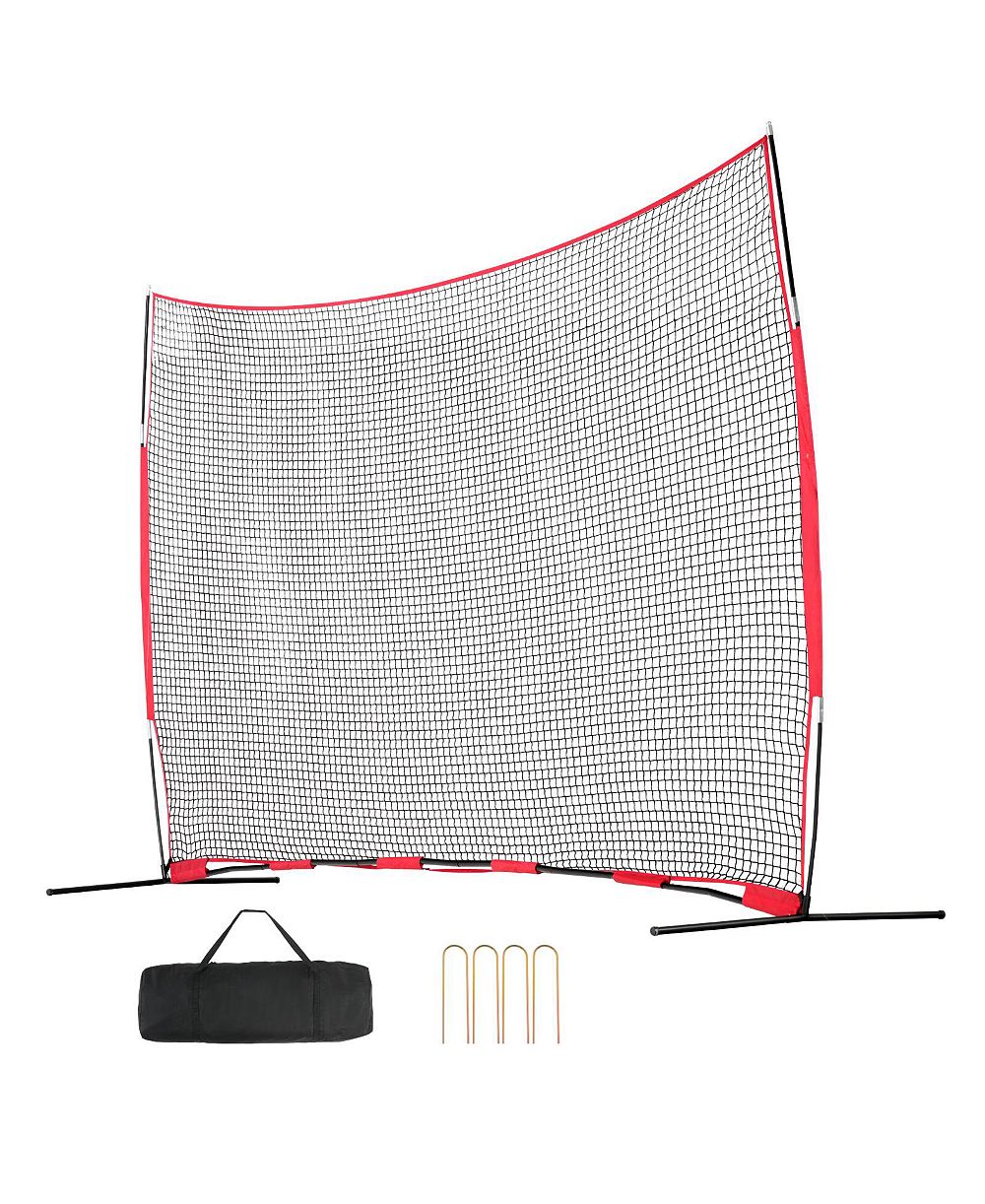 SEVORLEY 16 x 10 feet Barricade Backstop Net, Portable Multi-Sport Barrier Screen with Carry Bag