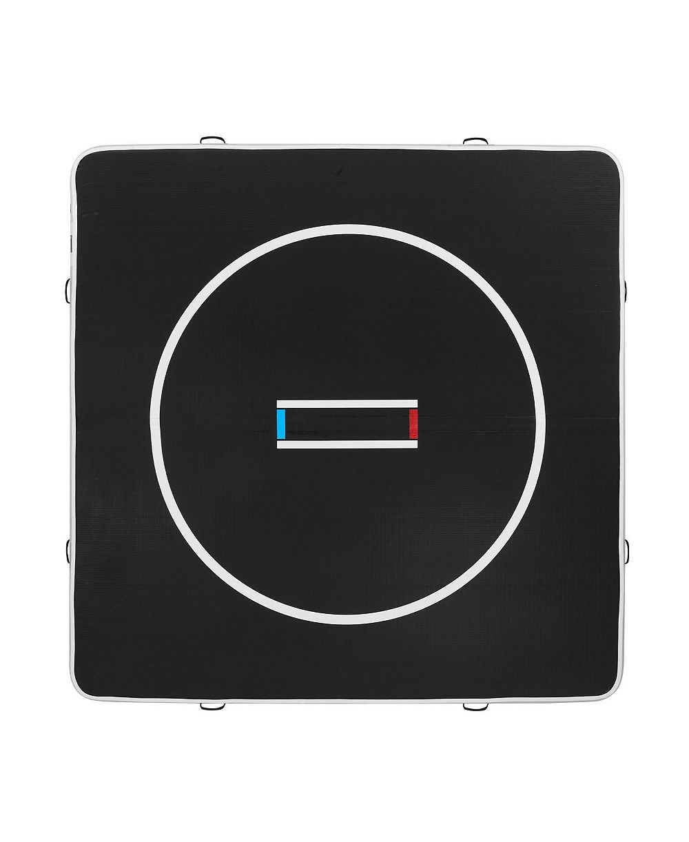 SEVORLEY Inflatable wrestling mat, 10 x 10 ft PVC martial arts mat с насосом 600W