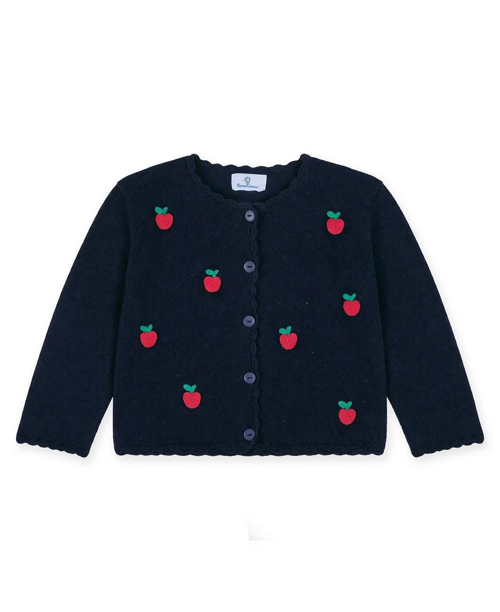 Детский свитер Florence Eiseman Baby Girl With Apples