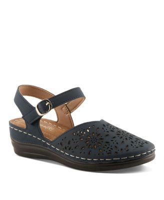 Patrizia Women's Wedge Sandal with Adjustable Strap