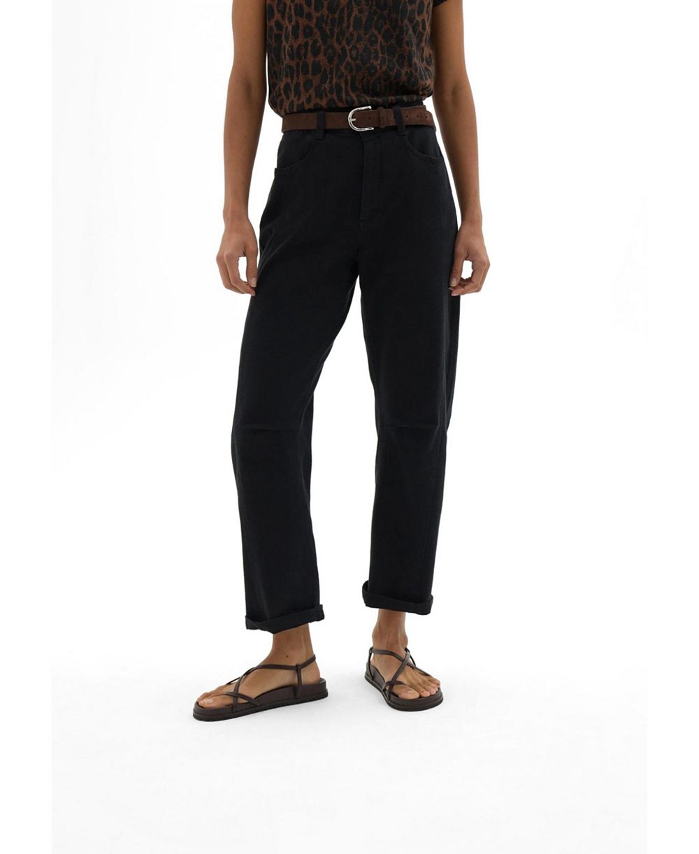 Hush Women's Cordi Barrel-Leg Twill Pants