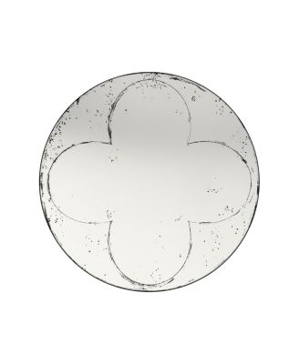 BUSDAYS Round Wall Mounted Mirror Versatile Home Decor for Bedroom Living Room Dining Room Fireplace Foyer