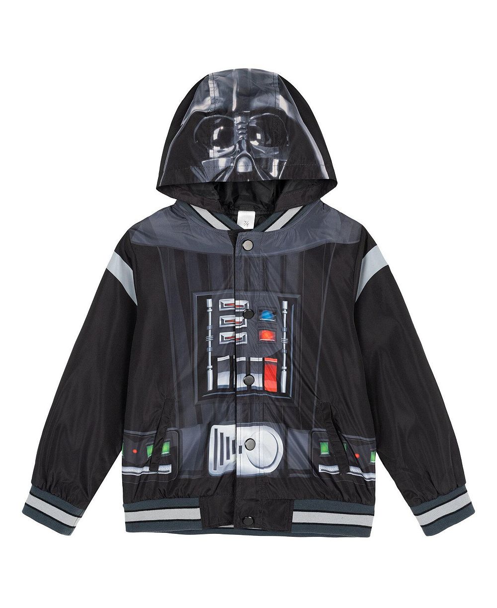 Star Wars Куртка-бомбер с капюшоном Darth Vader для мальчиков, косплей