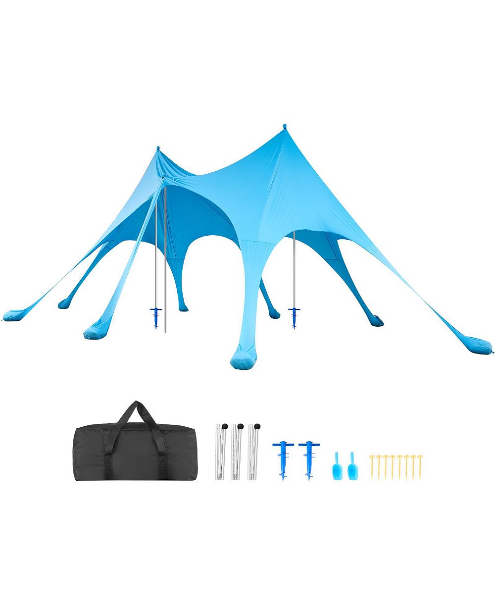 Палатка для пляжа SEVORLEY Pop Up, солнцезащитная, UPF 50 Plus, 20 x 13 feet