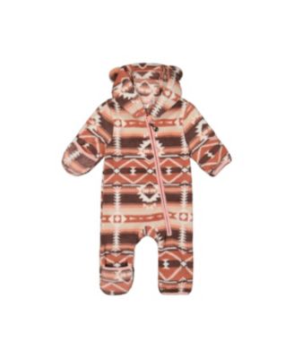 Верхняя одежда Deux par Deux Baby Girls (3M- 24M) Mid-Season Plush One-Piece Aztec