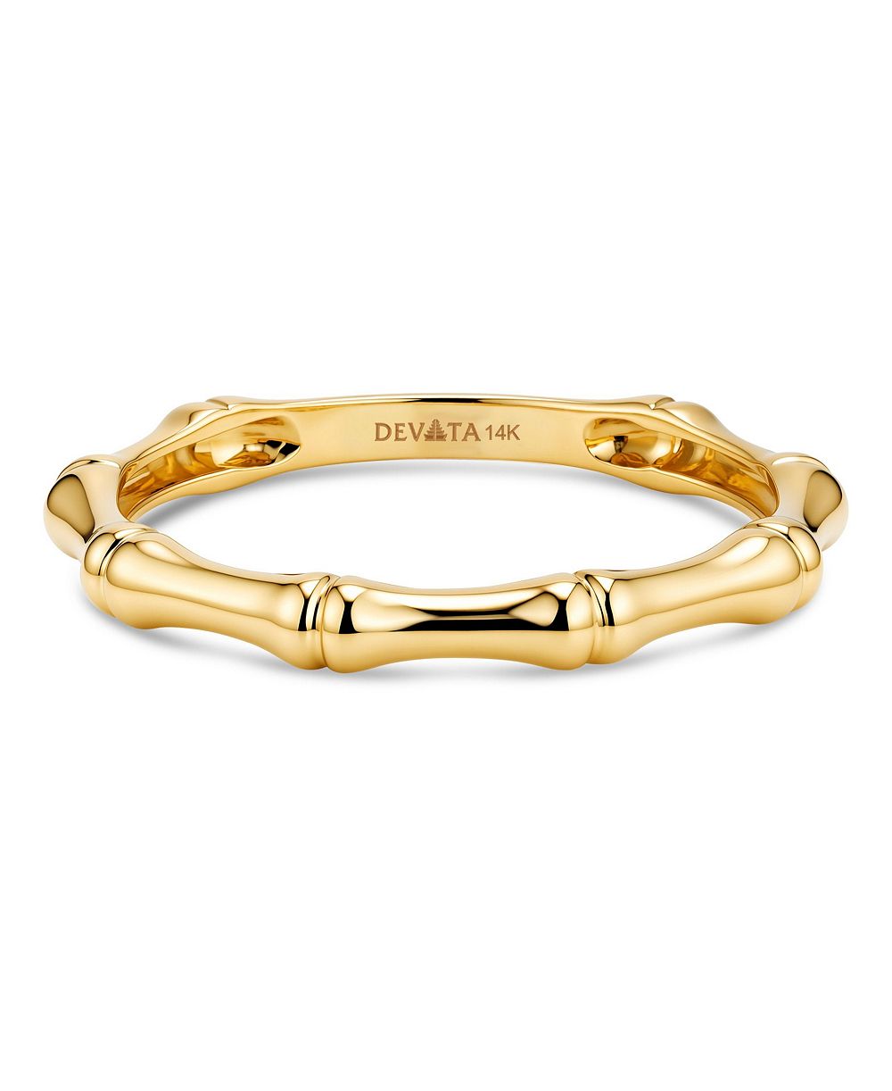 Кольцо Devata Band из золота 14K