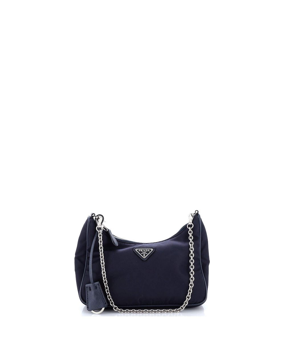 Pre-Owned Prada сумка через плечо Small Re-Edition 2005 Tessuto