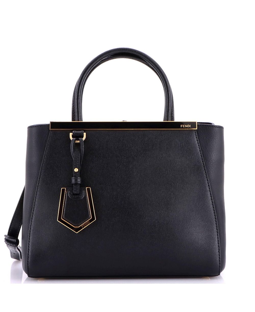 Pre-Owned Fendi Petite 2Jours сумка из кожи