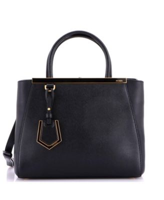 Pre-Owned Fendi Petite 2Jours сумка из кожи
