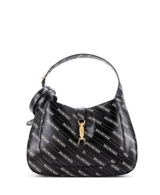 Б/у кожаная сумка Gucci x Balenciaga The Hacker Project Jackie 1961 Hobo
