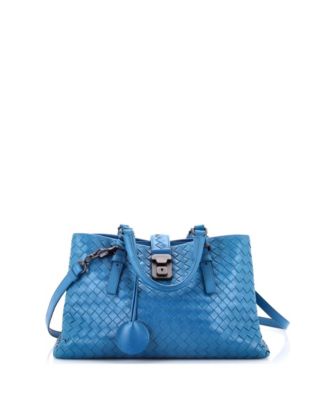 Pre-Owned Bottega Veneta Маленькая сумка Roma Intrecciato Nappa
