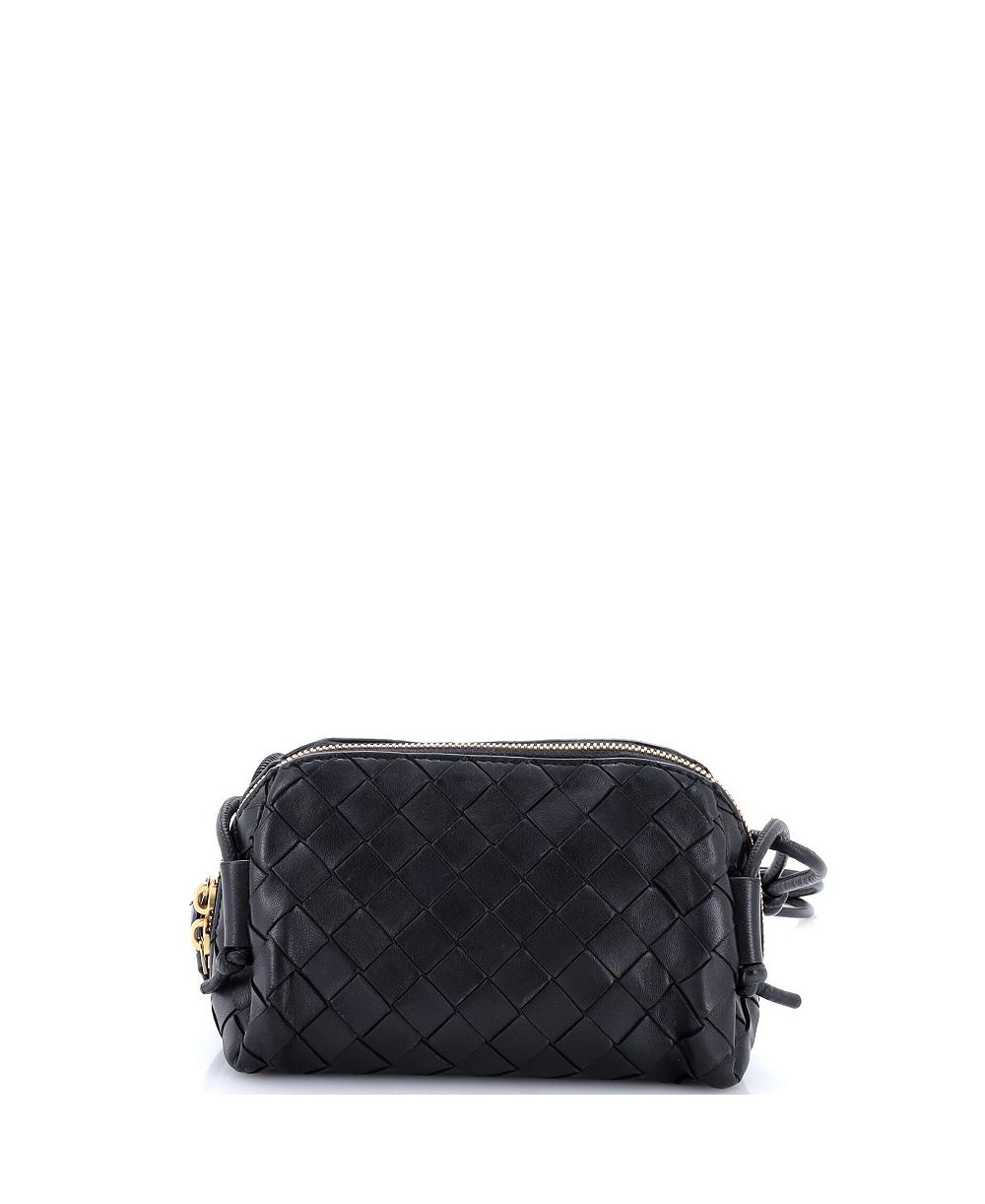 Мини-сумка через плечо Bottega Veneta Mini Concert Intrecciato Nappa, б/у