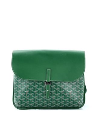 Pre-Owned Goyard Messenger Bag из покрытого холста и кожи