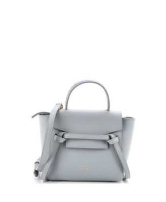 Pre-Owned Celine Pico Belt Bag Textured Leather