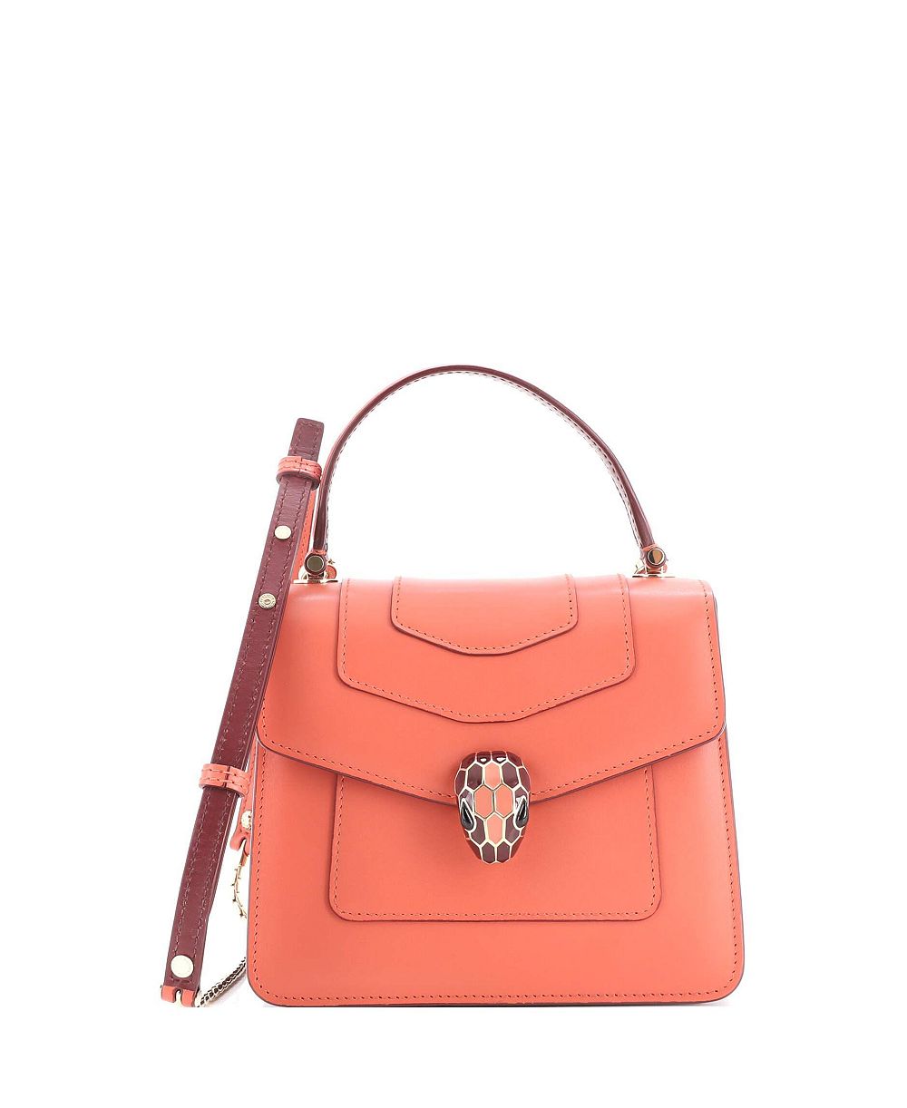 Сумка Bvlgari Small Serpenti Forever Top Handle Leather Pre-Owned