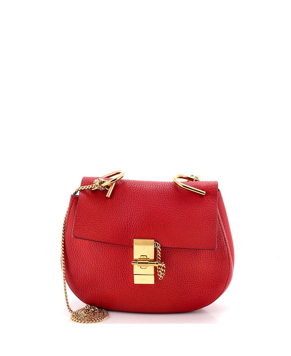 Pre-Owned Chloe Small Drew Crossbody Bag Leather