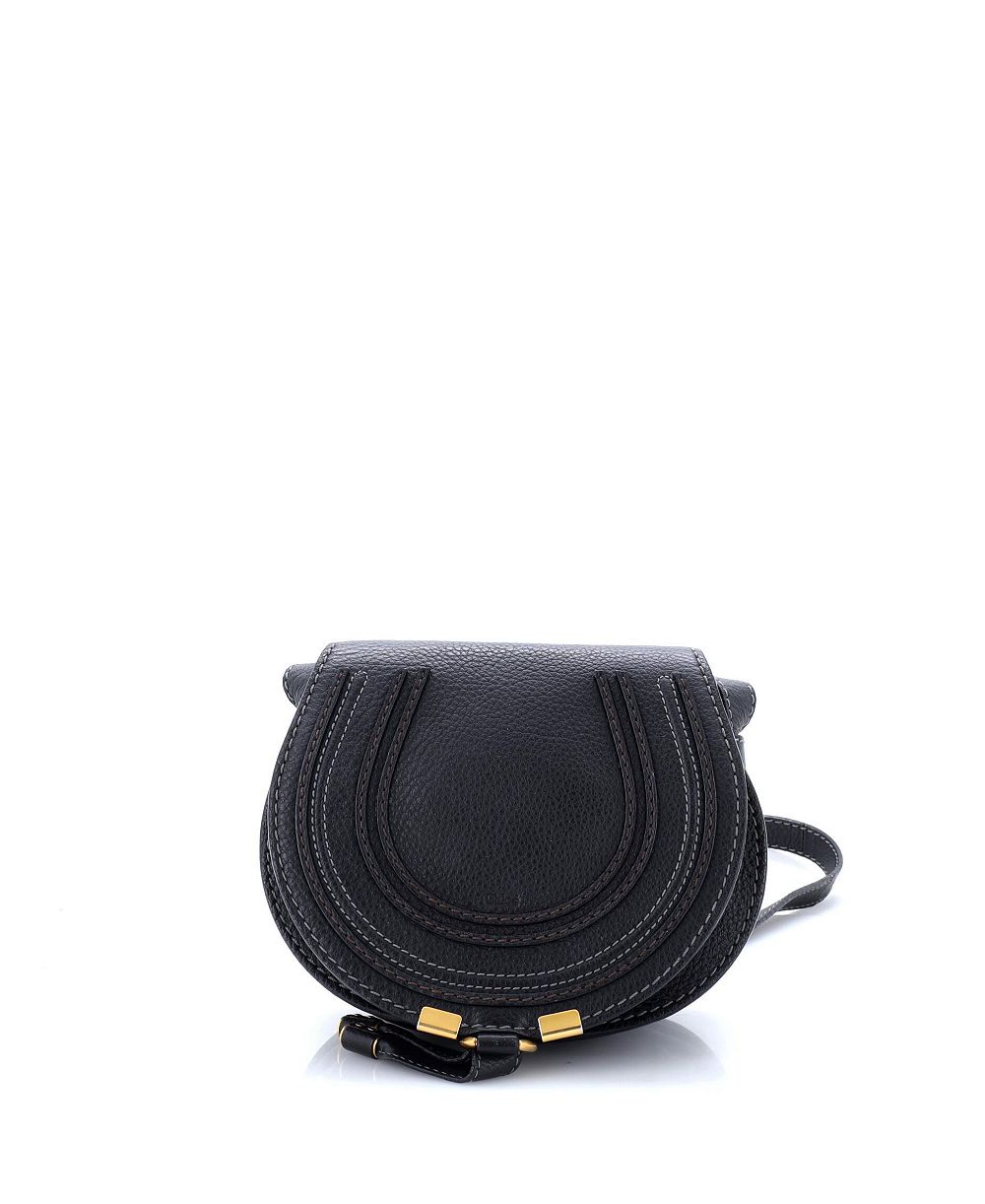 Сумка crossbody Chloe Small Marcie кожаная, б/у