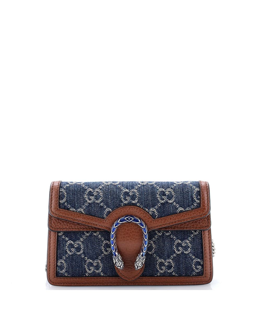 Сумка Gucci Super Mini Dionysus GG Denim (б/у)