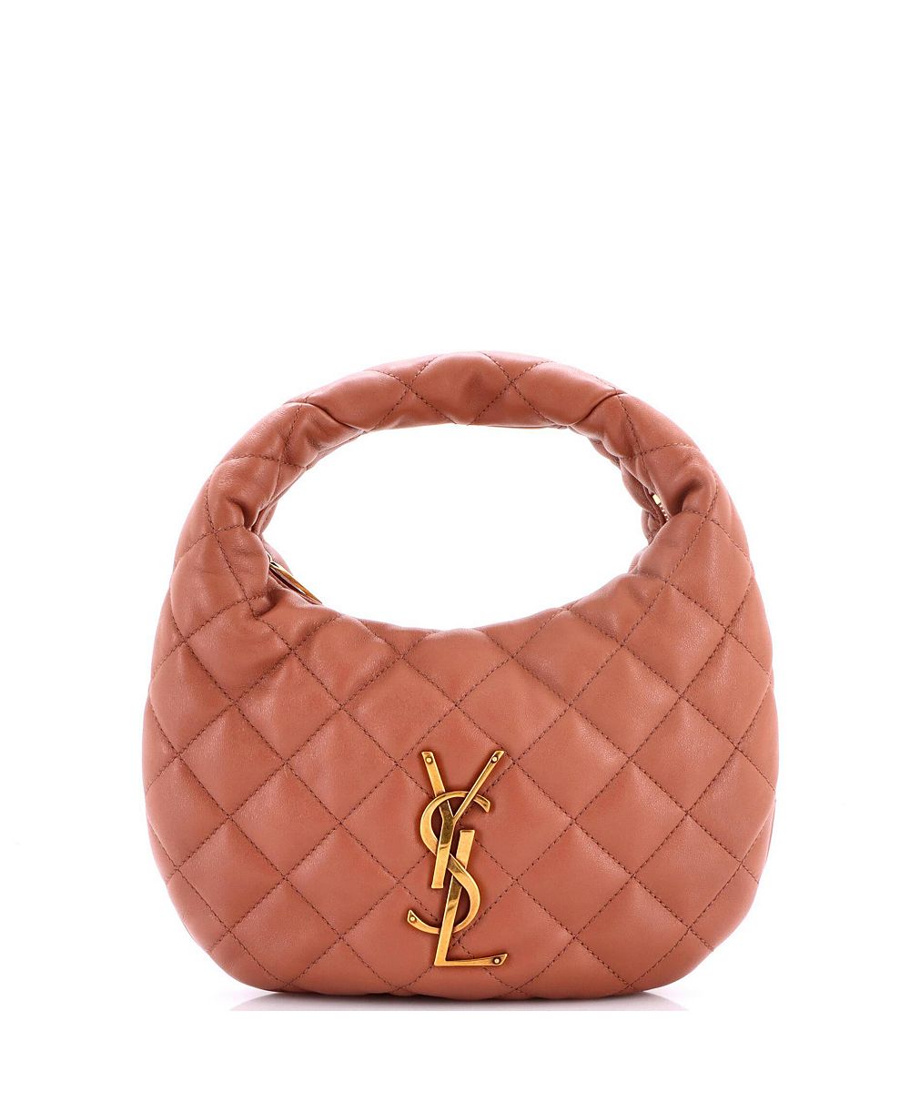 Pre-Owned Saint Laurent Icarino Bag Quilted Leather