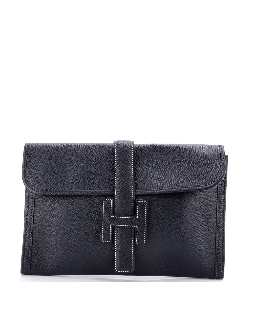 Женский клатч Hermes PM Jige Clutch Epsom (Pre-Owned)