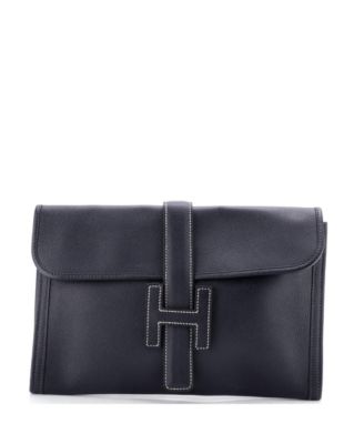 Женский клатч Hermes PM Jige Clutch Epsom (Pre-Owned)