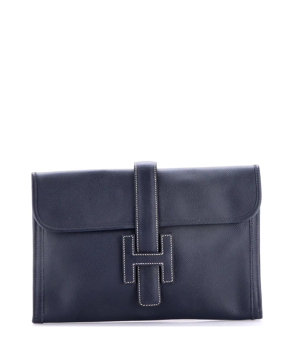 Pre-Owned Hermes PM Jige Clutch Epsom сумка