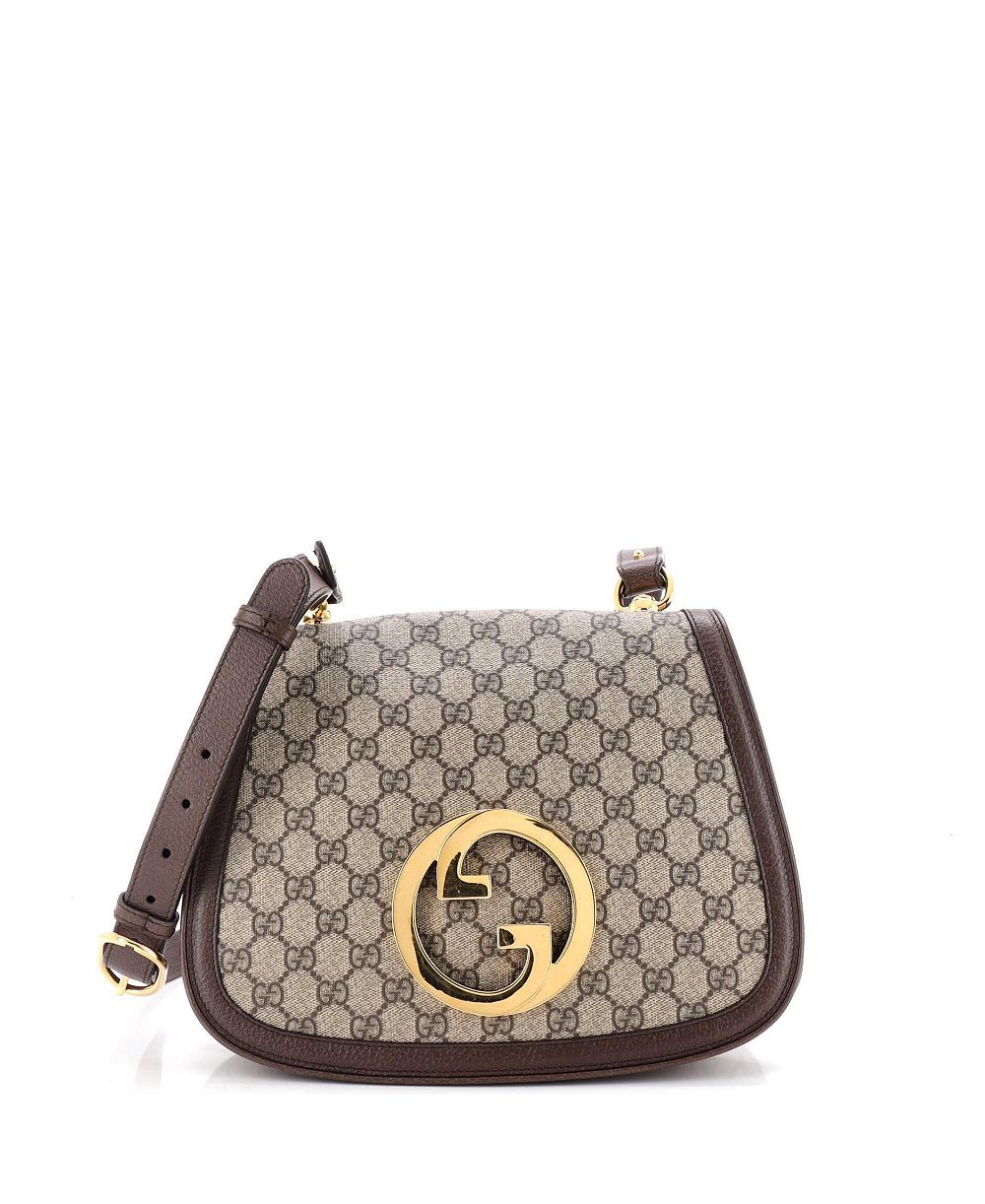 Pre-Owned Gucci Medium Blondie NM Top Handle Bag GG Coated Canvas