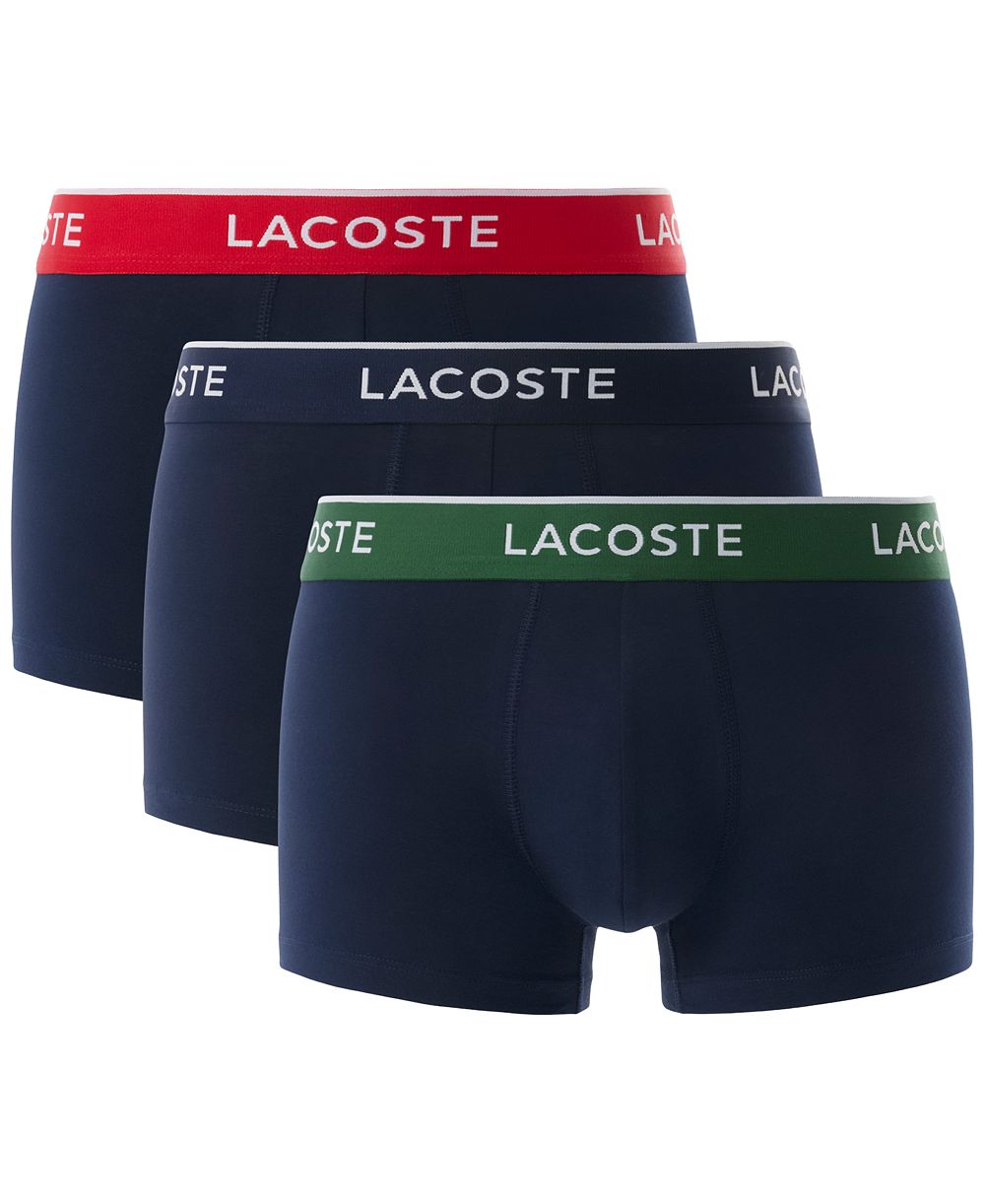 Мужские хлопковые стринги, 3 шт. от Lacoste