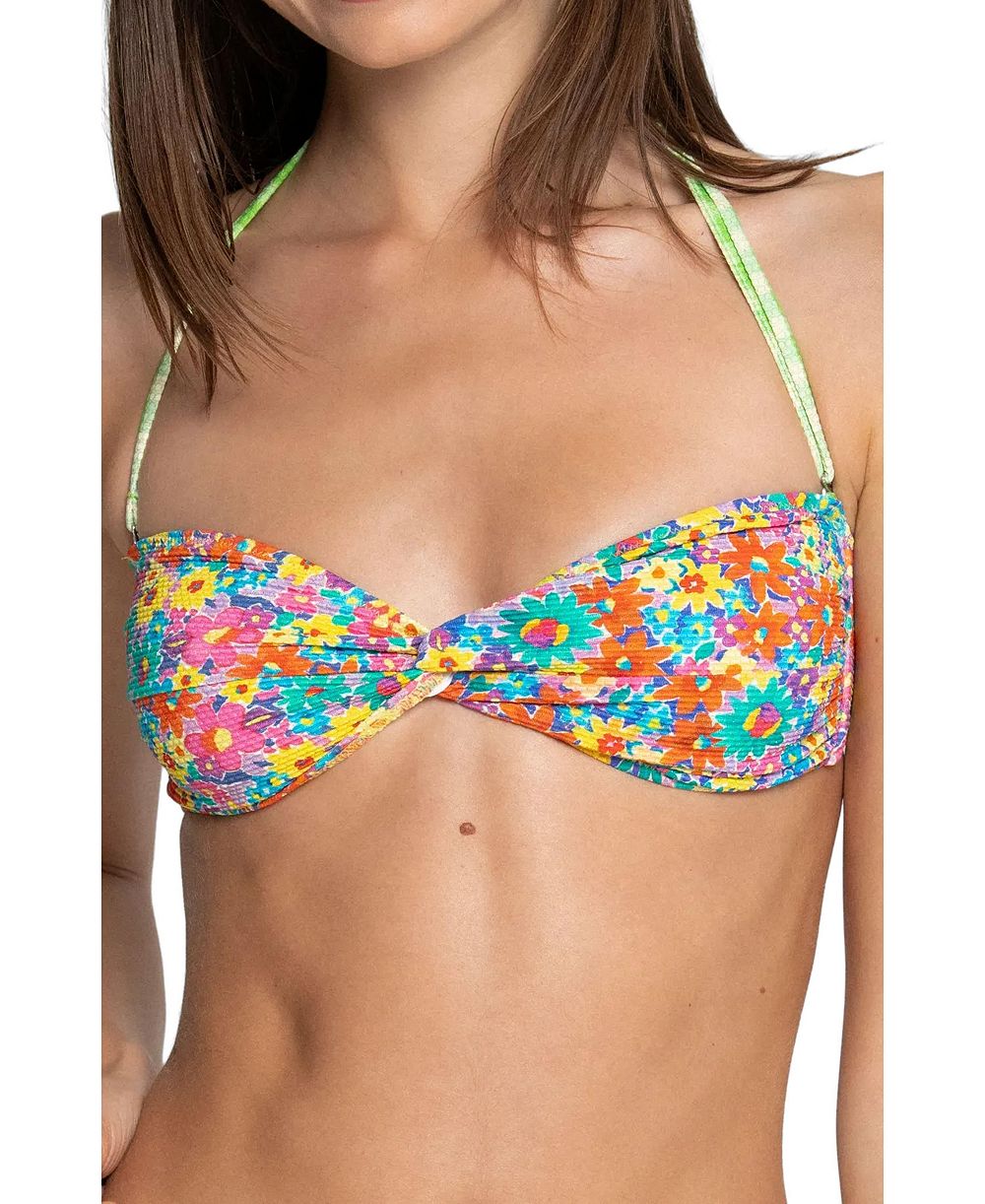 Женский двусторонний топ бикини Bright Swimwear Nia с воротником-халтером