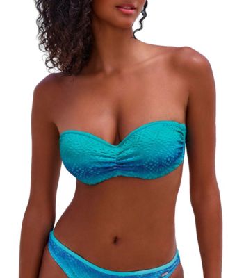 LASCANA Women's Ombre Print Everyday Comfort Underwire Bikini Top