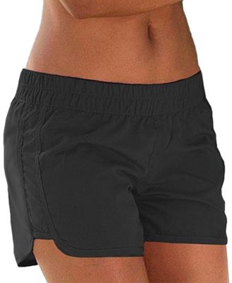 LASCANA Women's Sporty Cover Up Everyday Comfort Swim Shorts