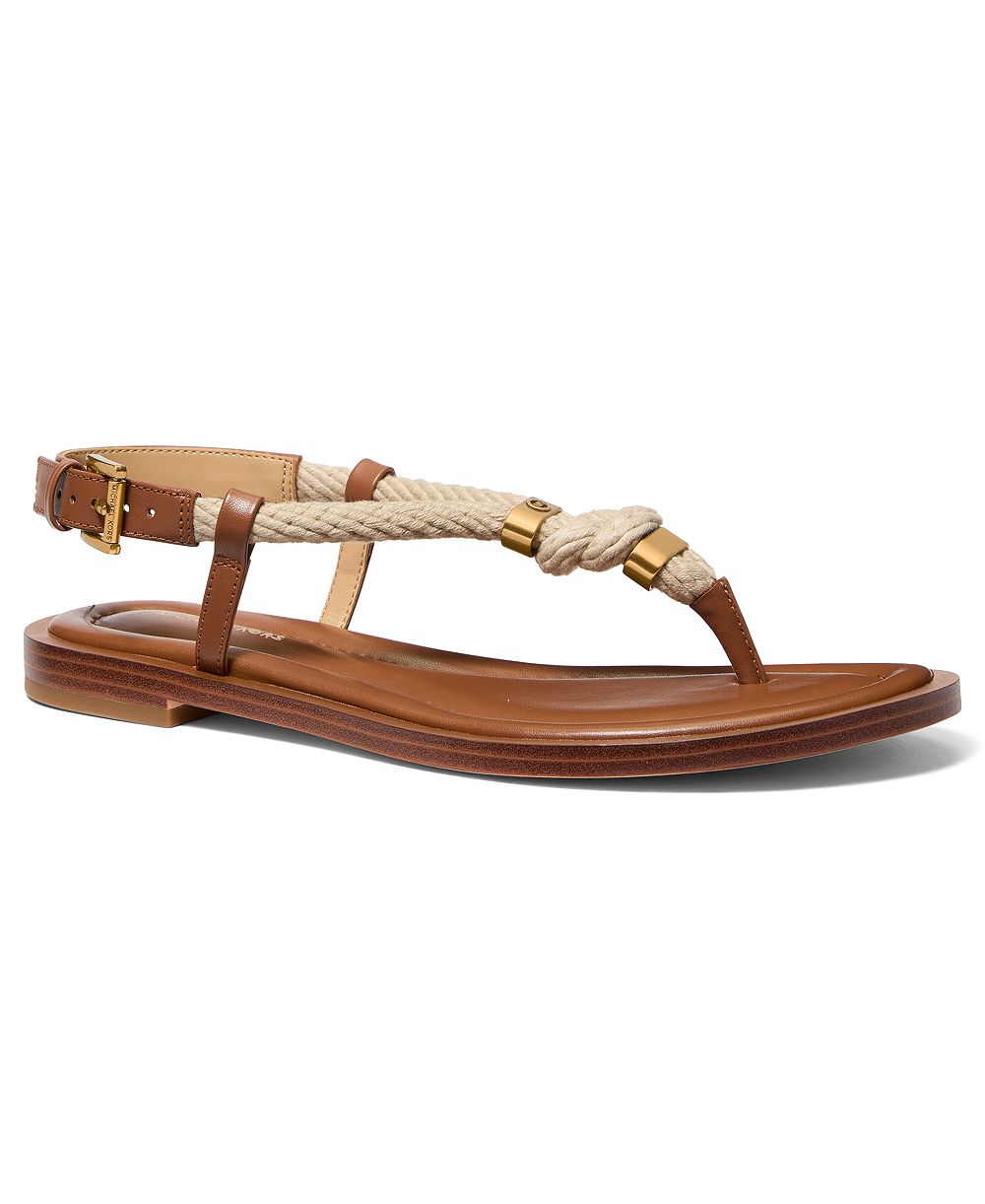 Michael Kors Women's Hera Almond Toe Thong Sandals