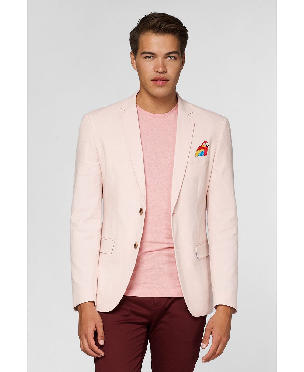 Мужской блейзер OppoSuits Tropical Summer Birds Suit Jacket