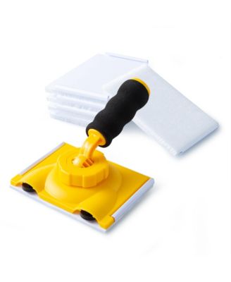 XDOVET Paint Edger 360degree(s) Rotation Handle 5 Replace Pads Wall Corner Ceiling Tool