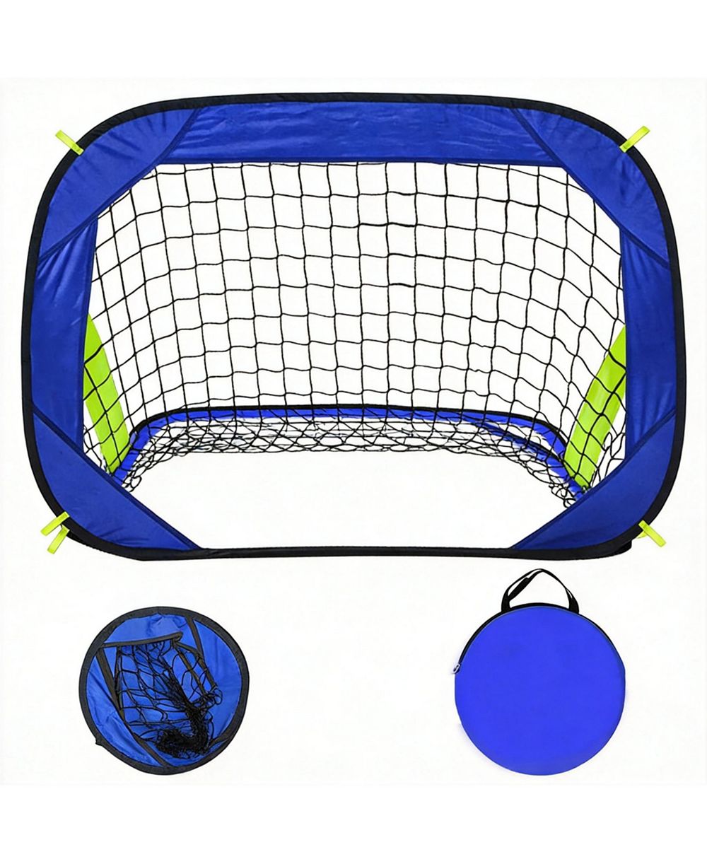 AOFAR Pop Up Soccer Goal Net Portable Foldable Indoor Outdoor Carry Bag