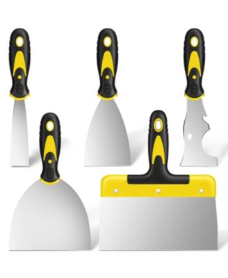 Набор шпателей XDOVET Spackle Putty Scrapers 5 Stainless Steel Drywall Tools