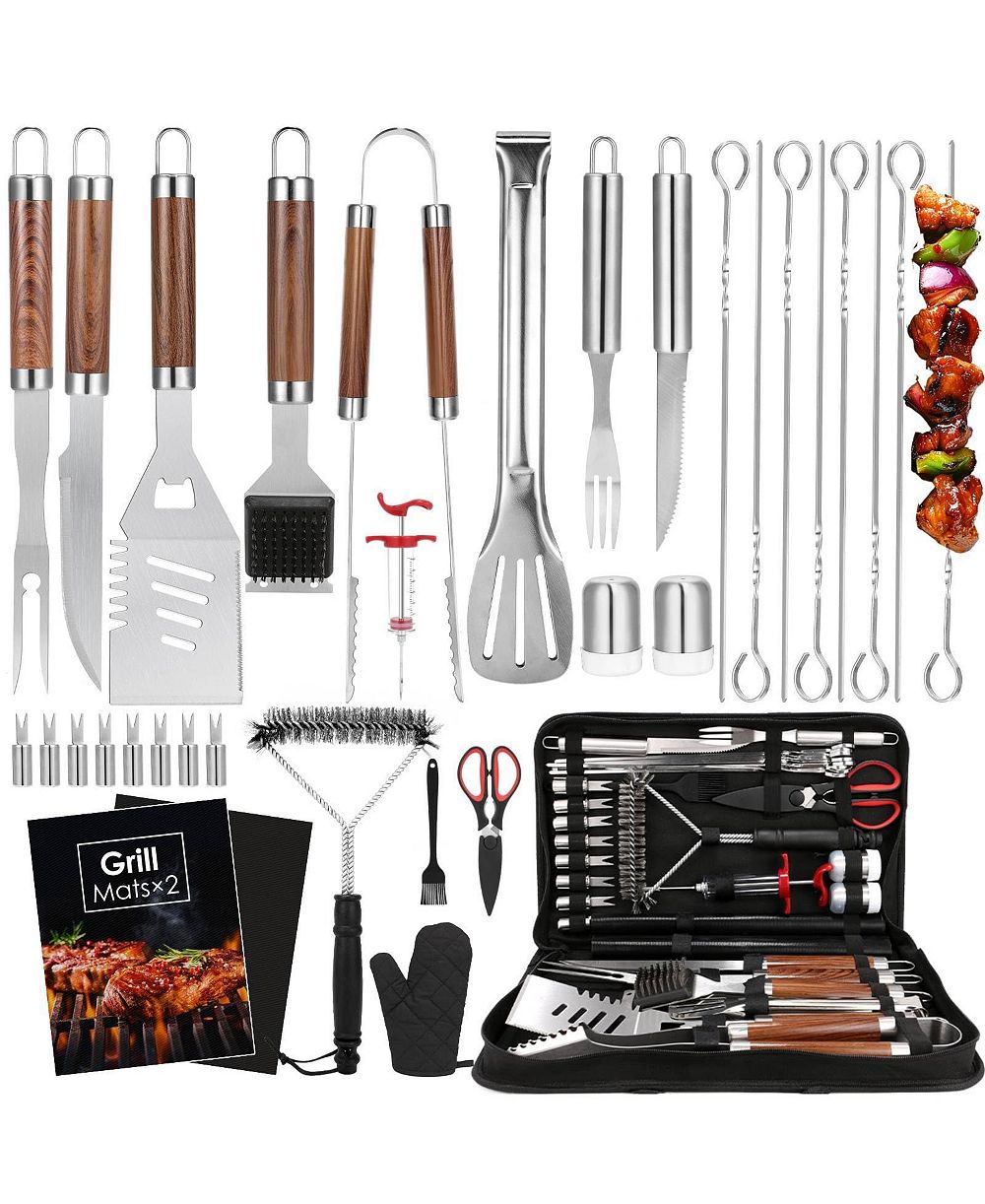 XDOVET BBQ Grill Tools Set Stainless Steel Barbecue Kit
